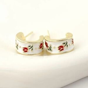 ✨ModCloth Miriam Sweet Tulip Earrings